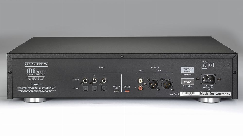 Musical Fidelity M6s DAC